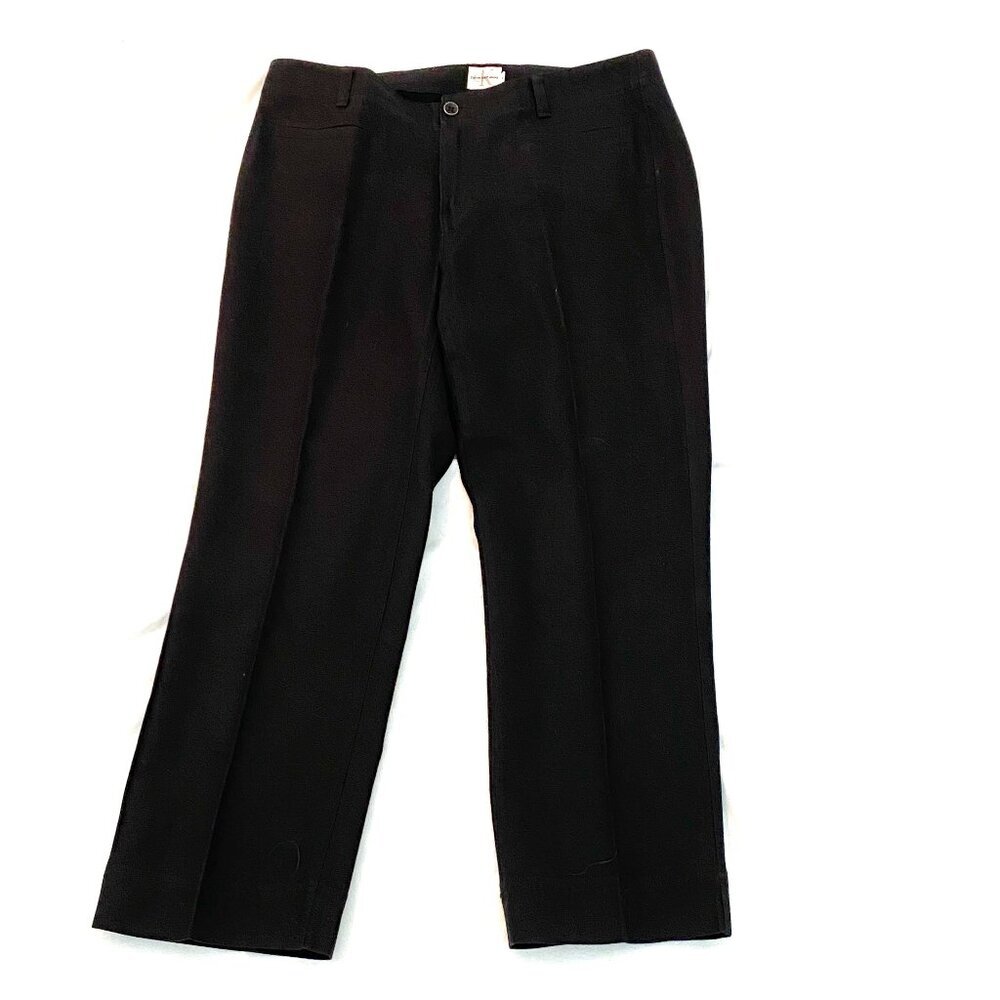 Calvin Klein Jeans Black Straight Leg Pants